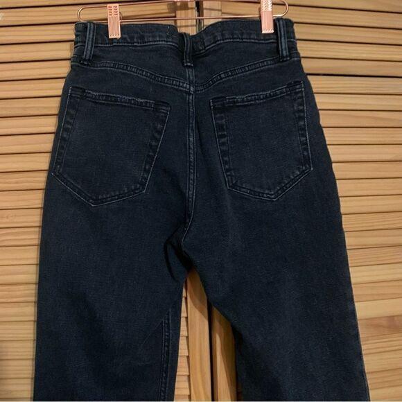 Abercrombie & Fitch High Rise Ankle Straight Jeans size 2 - Picture 5 of 6